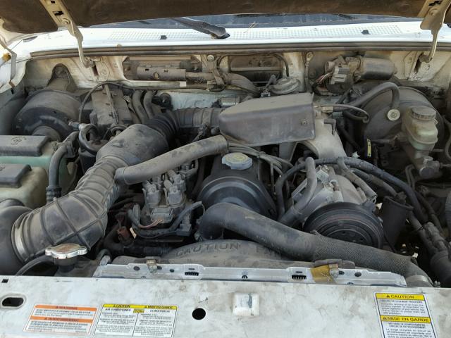 1FTCR10A0VUC43809 - 1997 FORD RANGER WHITE photo 7