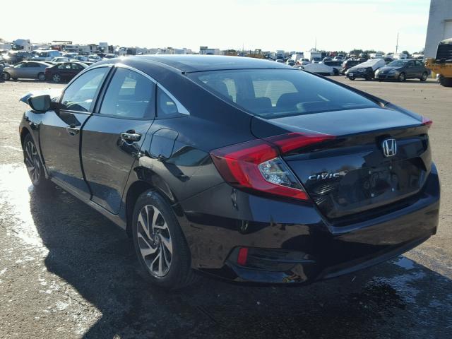 19XFC2F75GE016049 - 2016 HONDA CIVIC EX შავი ფოტო 3