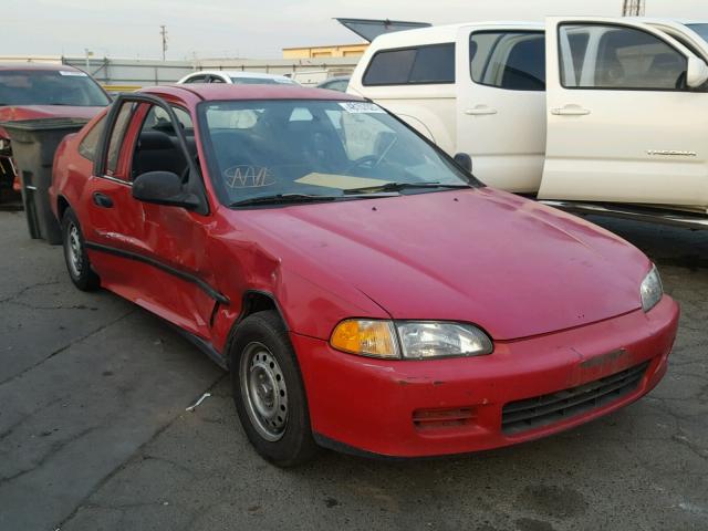 2HGEJ2223SH539726 - 1995 HONDA CIVIC DX RED photo 1