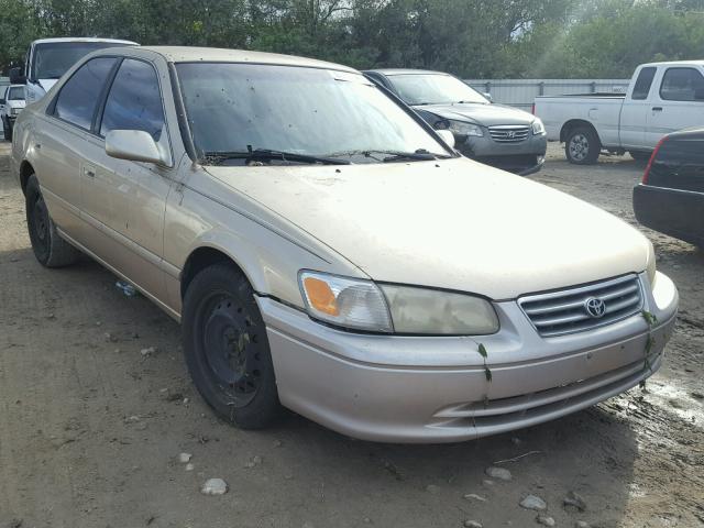 JT2BG22K310551905 - 2001 TOYOTA CAMRY GOLD photo 1