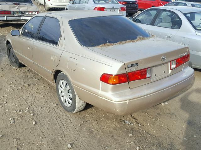 JT2BG22K310551905 - 2001 TOYOTA CAMRY GOLD photo 3