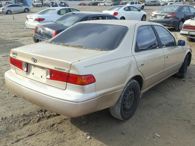 JT2BG22K310551905 - 2001 TOYOTA CAMRY GOLD photo 4