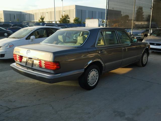 WDBCA35D2JA373204 - 1988 MERCEDES-BENZ 420 SEL TAN photo 4