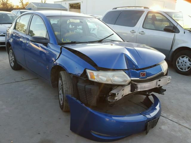 1G8AZ52F74Z183319 - 2004 SATURN ION LEVEL BLUE photo 1