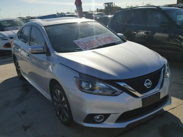 3N1AB7AP5GY322283 - 2016 NISSAN SENTRA S SILVER photo 1