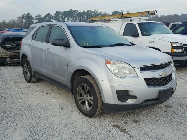 2CNALBEW3A6253287 - 2010 CHEVROLET EQUINOX LS SILVER photo 1