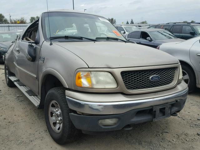 2FTPX18L11CA32643 - 2001 FORD F150 TAN photo 1