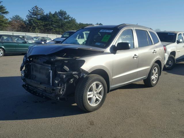 5XYZG3AB3BG033706 - 2011 HYUNDAI SANTA FE G GRAY photo 2