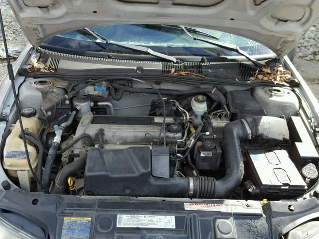 1G1JH12F247299971 - 2004 CHEVROLET CAVALIER L SILVER photo 7