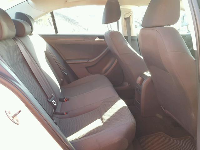 3VW2K7AJ7DM290322 - 2013 VOLKSWAGEN JETTA BASE WHITE photo 6