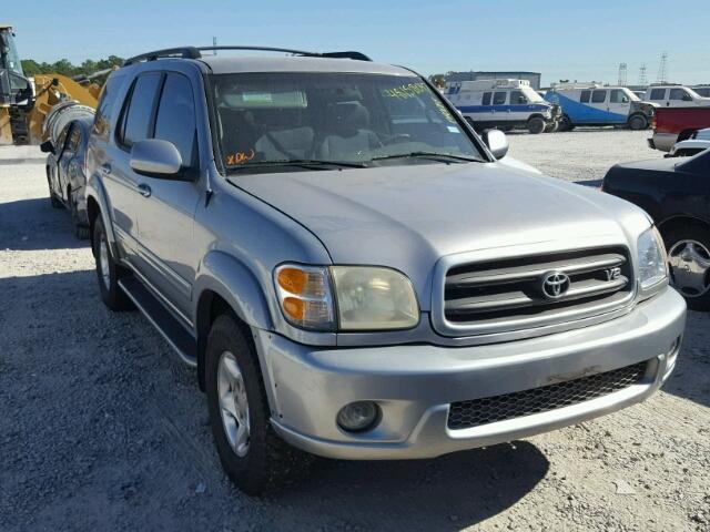 5TDZT34A83S140754 - 2003 TOYOTA SEQUOIA SR SILVER photo 1