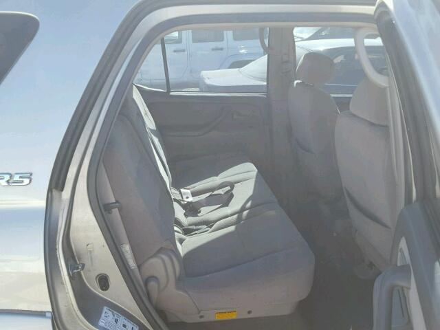 5TDZT34A83S140754 - 2003 TOYOTA SEQUOIA SR SILVER photo 6