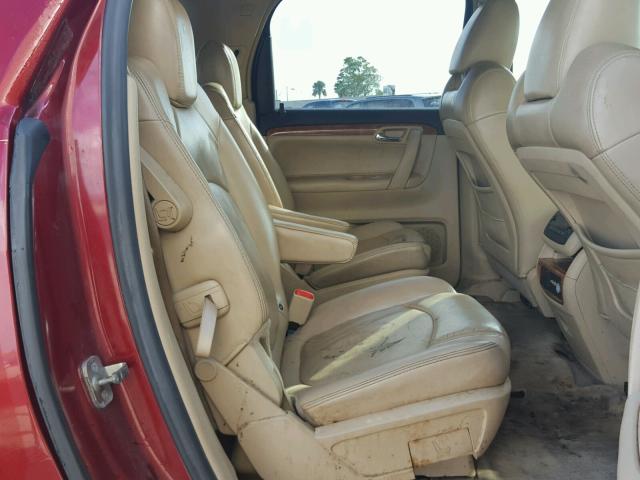 5GZER33748J254403 - 2008 SATURN OUTLOOK XR მუქწითელი ფოტო 6