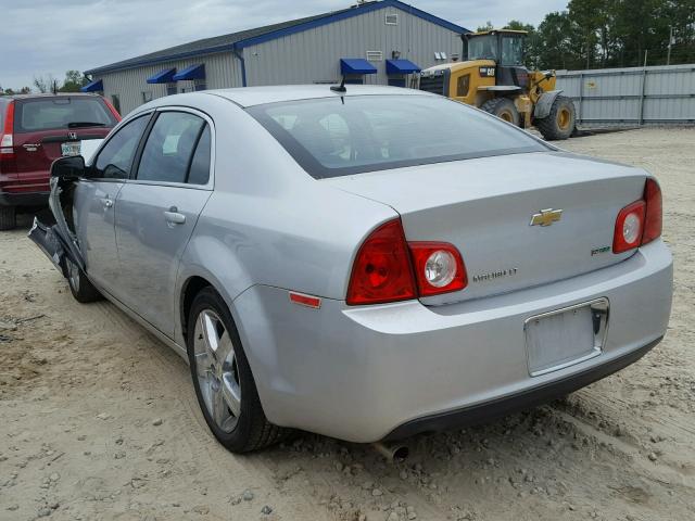 1G1ZD5EU3BF357170 - 2011 CHEVROLET MALIBU 2LT SILVER photo 3