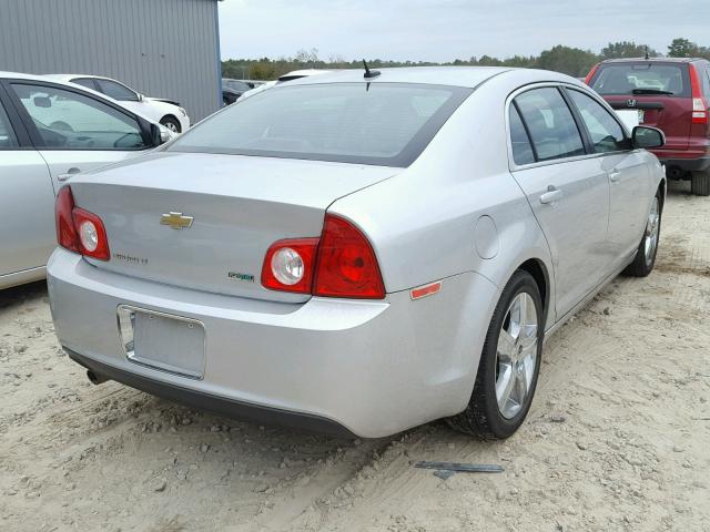 1G1ZD5EU3BF357170 - 2011 CHEVROLET MALIBU 2LT SILVER photo 4