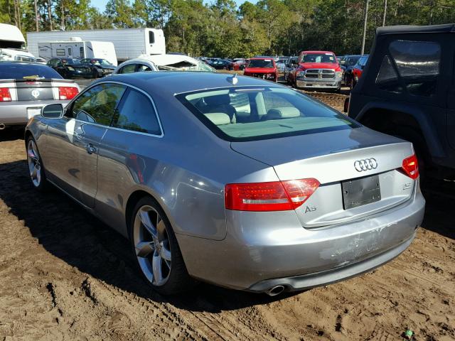 WAUVKAFR4AA026539 - 2010 AUDI A5 PRESTIG GRAY photo 3