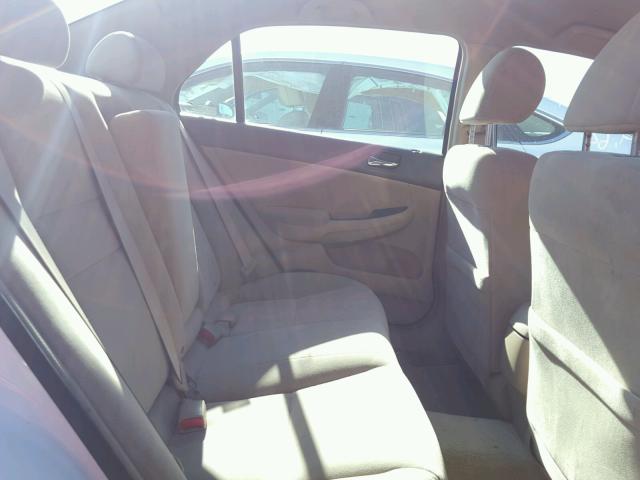 1HGCM56343A006254 - 2003 HONDA ACCORD LX WHITE photo 6