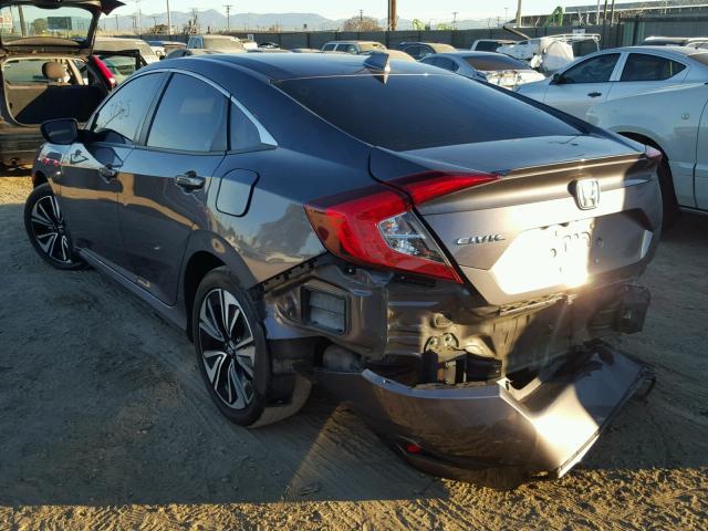 2HGFC1F39GH635203 - 2016 HONDA CIVIC EX GRAY photo 3