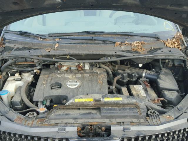 5N1BV28U74N338450 - 2004 NISSAN QUEST S GRAY photo 7