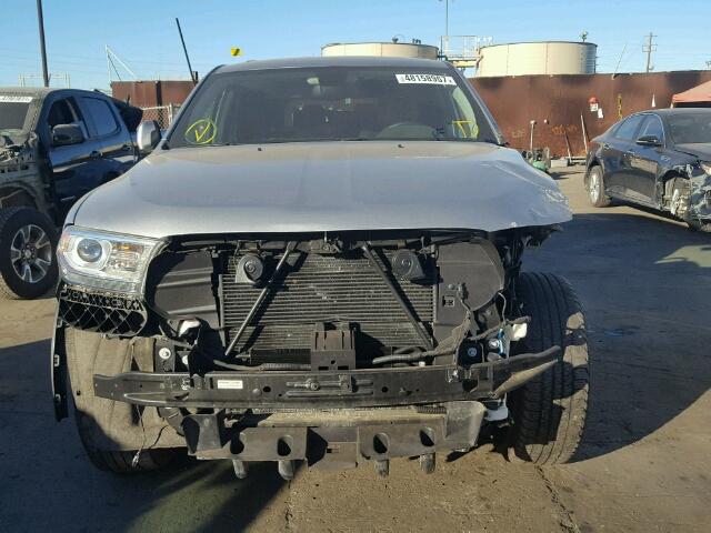 1C4RDJDG5FC873937 - 2015 DODGE DURANGO LI SILVER photo 10