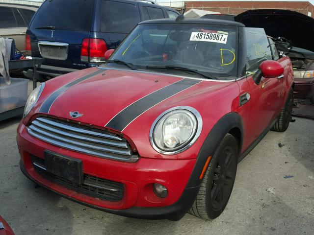 WMWZN3C53ET861127 - 2014 MINI COOPER RED photo 2