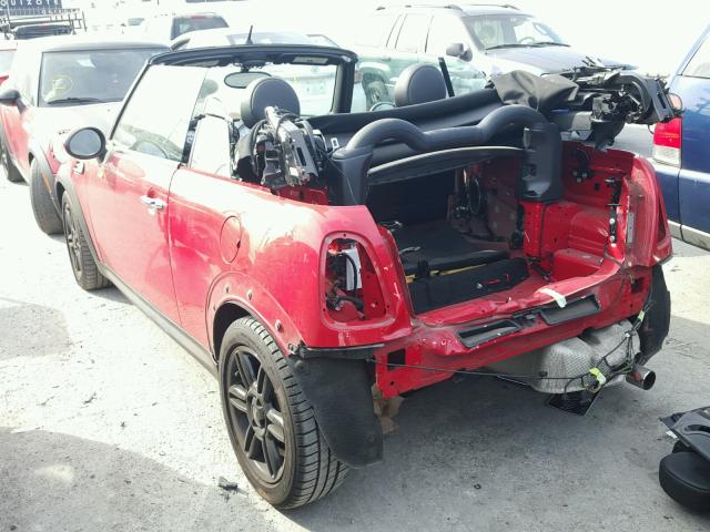 WMWZN3C53ET861127 - 2014 MINI COOPER RED photo 3