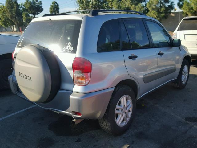 JTEGH20V920054474 - 2002 TOYOTA RAV4 SILVER photo 4