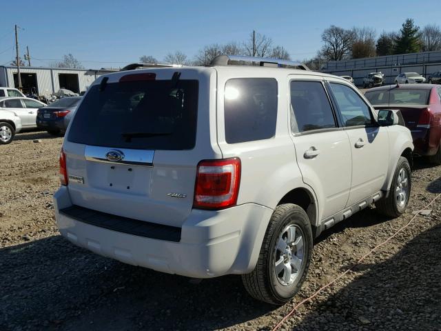 1FMCU94G79KC46456 - 2009 FORD ESCAPE LIM WHITE photo 4