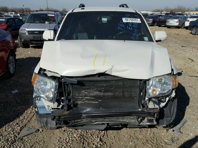 1FMCU94G79KC46456 - 2009 FORD ESCAPE LIM WHITE photo 9