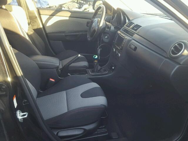 JM1BK34L571658118 - 2007 MAZDA SPEED 3 BLACK photo 5