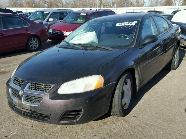 1B3EL36T04N419816 - 2004 DODGE STRATUS SE BURGUNDY photo 2