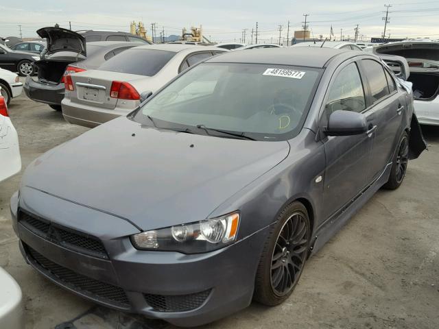 JA32U2FU5BU028325 - 2011 MITSUBISHI LANCER ES/ CHARCOAL photo 2