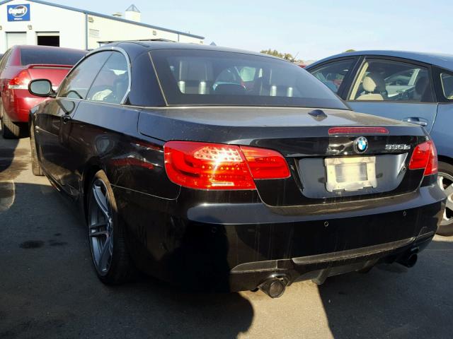 WBADX1C53CE570685 - 2012 BMW 335 I SULE BLACK photo 3