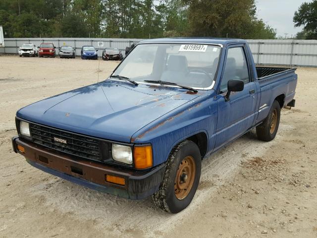 JT4RN50R2E0023145 - 1984 TOYOTA PICKUP 1/2 BLUE photo 2