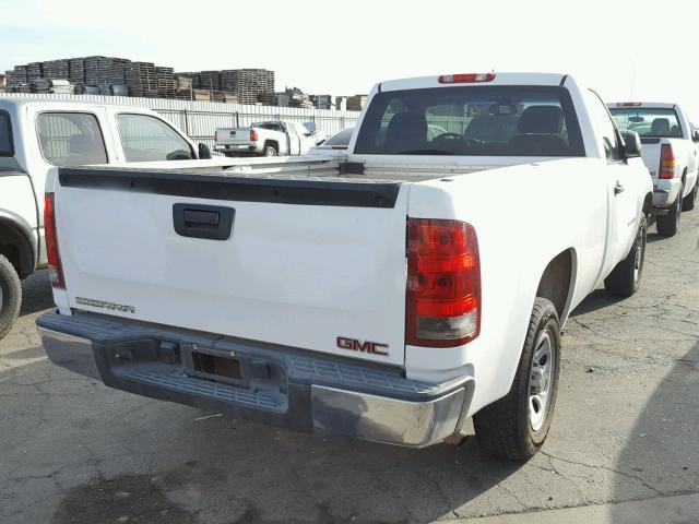 1GTEC14X08Z109267 - 2008 GMC SIERRA C15 WHITE photo 4