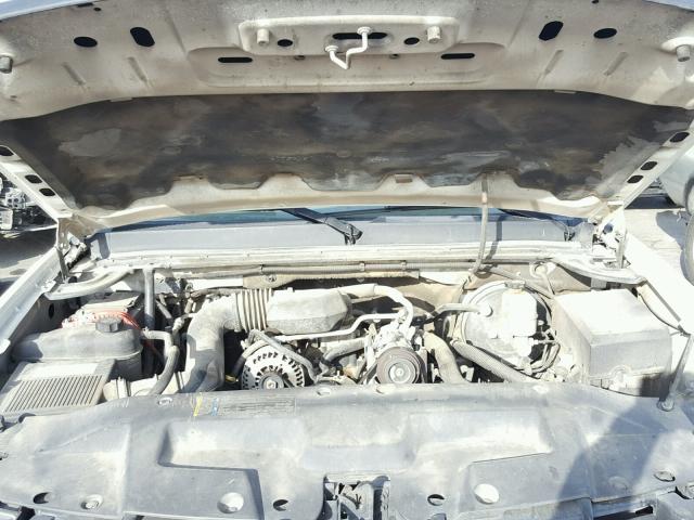 1GTEC14X08Z109267 - 2008 GMC SIERRA C15 WHITE photo 7