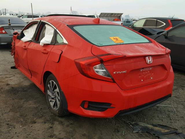 2HGFC2F72HH562931 - 2017 HONDA CIVIC EX RED photo 3