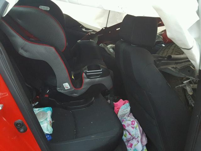 2HGFC2F72HH562931 - 2017 HONDA CIVIC EX 红色 照片 6