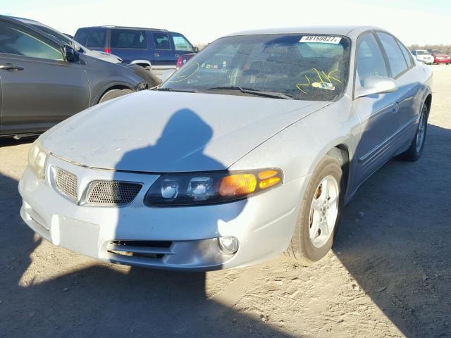 1G2HX54K624109795 - 2002 PONTIAC BONNEVILLE GRAY photo 2