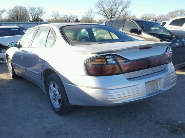 1G2HX54K624109795 - 2002 PONTIAC BONNEVILLE GRAY photo 3