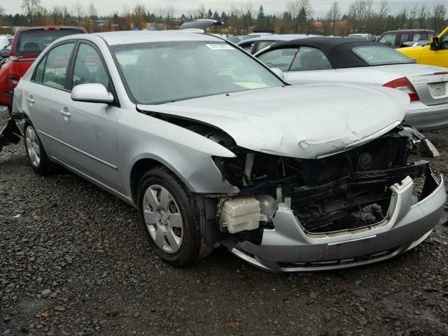 5NPET46CX8H378606 - 2008 HYUNDAI SONATA GLS GRAY photo 1