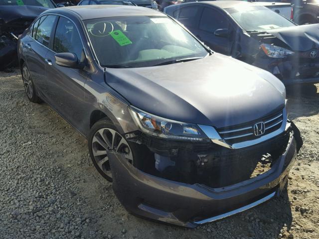 1HGCR2F58EA265124 - 2014 HONDA ACCORD SPO SILVER photo 1