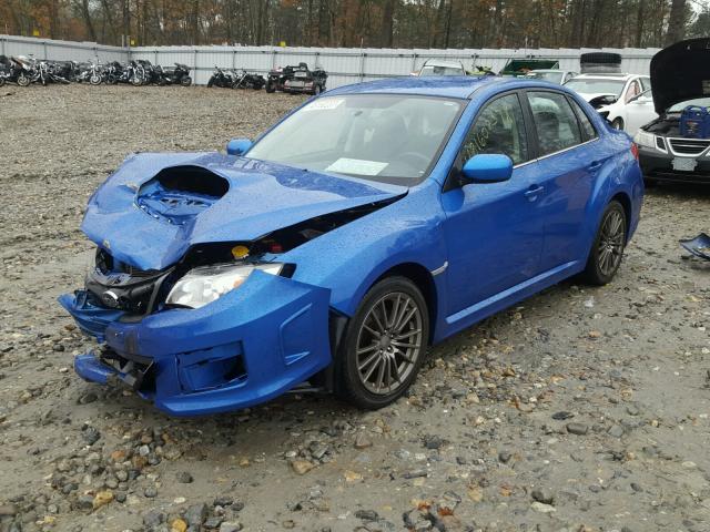 JF1GV7E68DG009859 - 2013 SUBARU IMPREZA WR BLUE photo 2