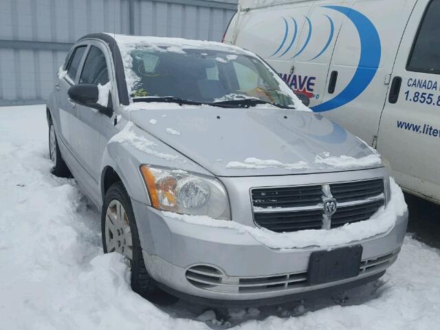 1B3CB4HA4AD527921 - 2010 DODGE CALIBER SX SILVER photo 1