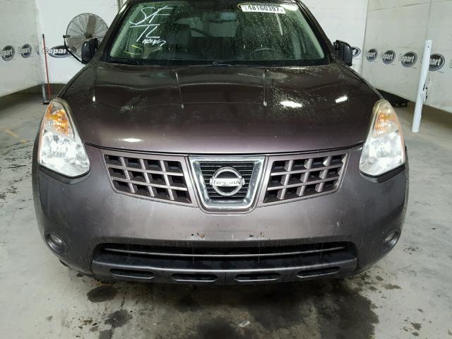 JN8AS5MT4AW024420 - 2010 NISSAN ROGUE S GRAY photo 7