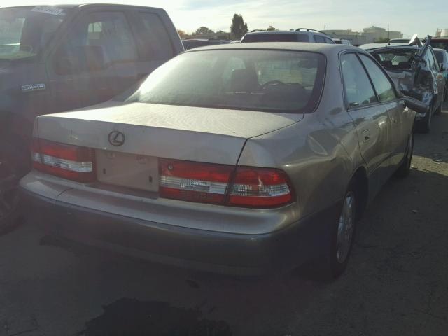 JT8BF28G0Y0258646 - 2000 LEXUS ES 300 BEIGE photo 4