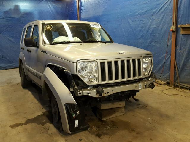 1J8GN28K38W190685 - 2008 JEEP LIBERTY SP SILVER photo 1