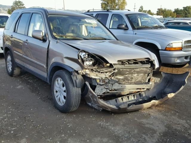 JHLRD789X5C002189 - 2005 HONDA CR-V SE TAN photo 1