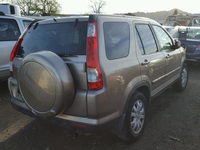 JHLRD789X5C002189 - 2005 HONDA CR-V SE TAN photo 4