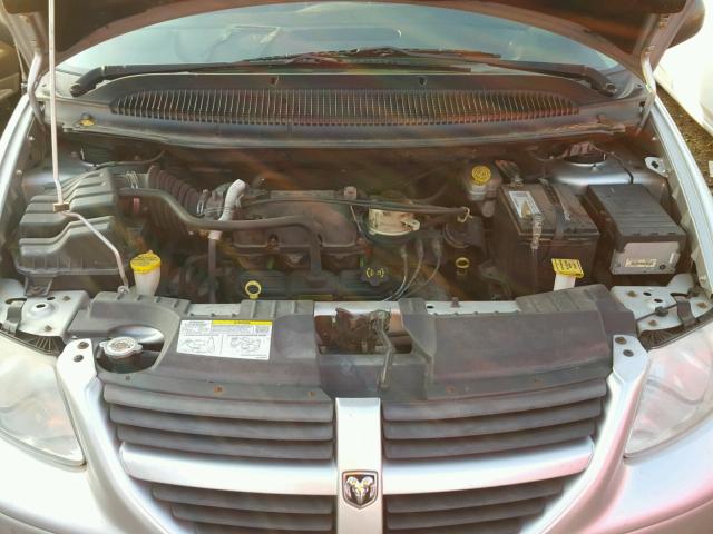 2D4GP24R45R294839 - 2005 DODGE GRAND CARA SILVER photo 7